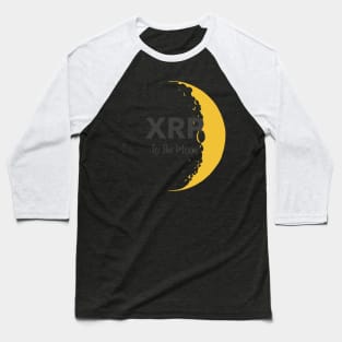 XRP To The Moon Baseball T-Shirt